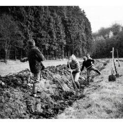 Verbreiterung alter Entwässerungsgraben, 1989