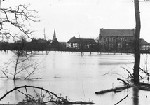 Hochwasser 1926/28, Blick vom Ziegenberg
