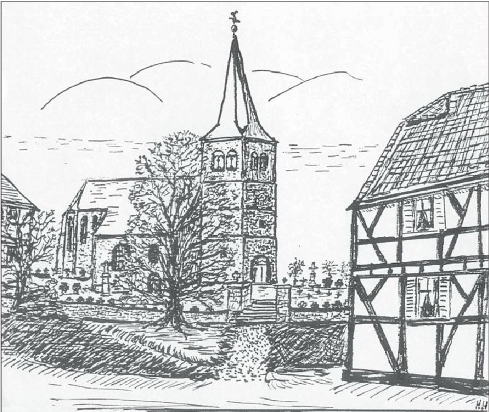 Katholische Pfarrkirche Birk nach 1800