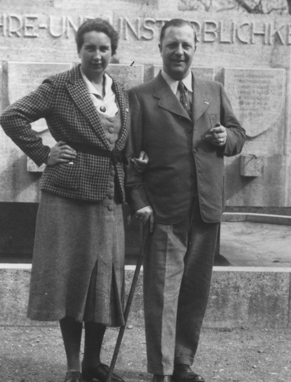 Margarete und Albert Rohloff (Omi und Opa)