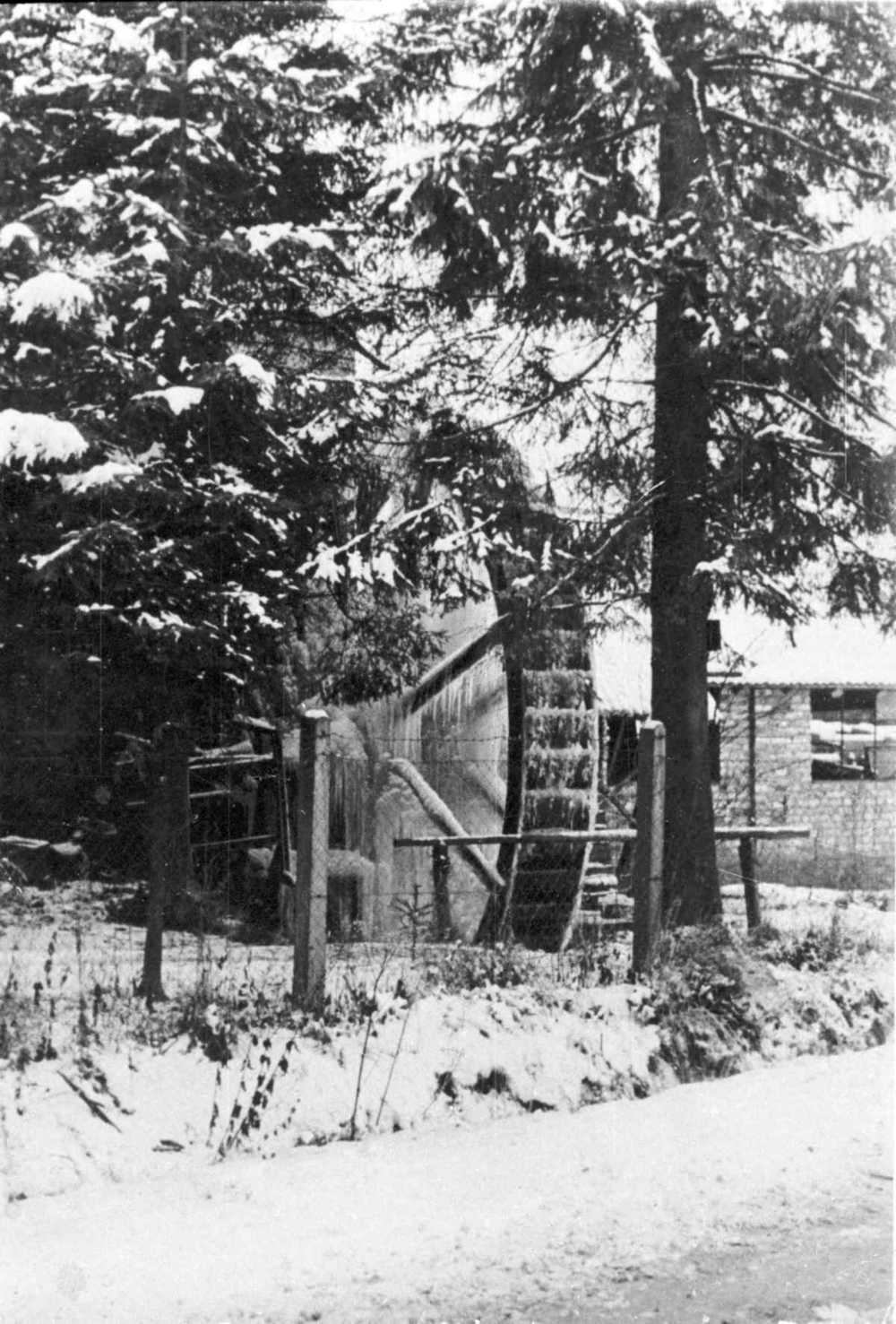 Mühle im Winter, Archiv Wolfgang Mitschinski/HGV