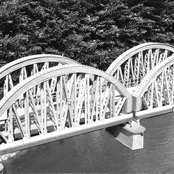 Modell der Aggerbrücke von Ewald Becker
