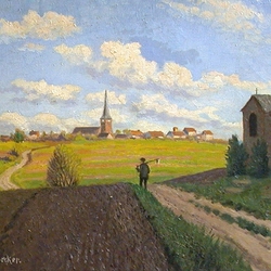 Gemälde von Wilfriedo Becker (1886 - 1979)