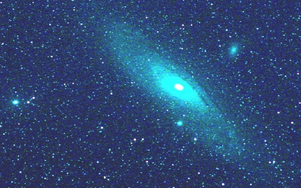 Aufnahme Sternwarte Lohmar: Andromedanebel, unsere Nachbar-Galaxis mit 2.5 Millionen Lichtjahre Entfernung.