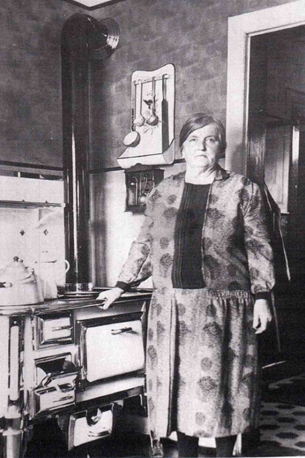 Katharina Clever geh. Ahlefelder (Oma von K.H. u. Ulli Clever) Anfang der 1930er Jahre.
