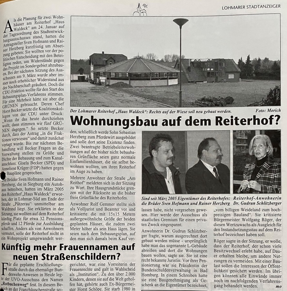 Lohmarer Stadtanzeiger April 2006