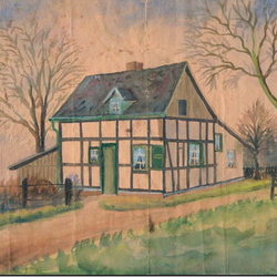 Der „Weegerhof“ heute im Besitz der Familie Fink, etwa 1920