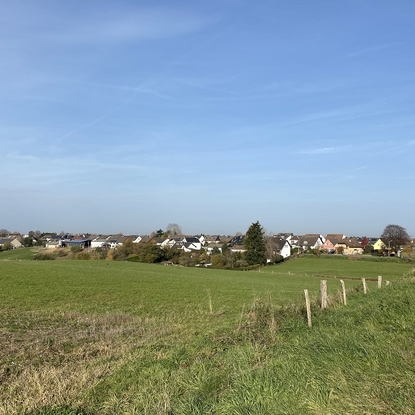 Blick auf Algert aus Richtung Haus Freiheit